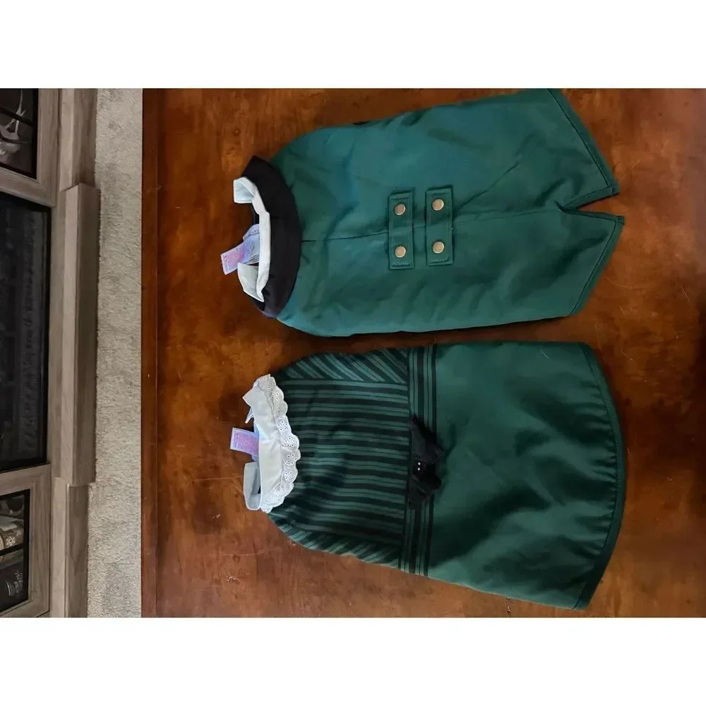 Walt Disney World Haunted Mansion Dog Costume Ghost Host and Hostest Lot of 2